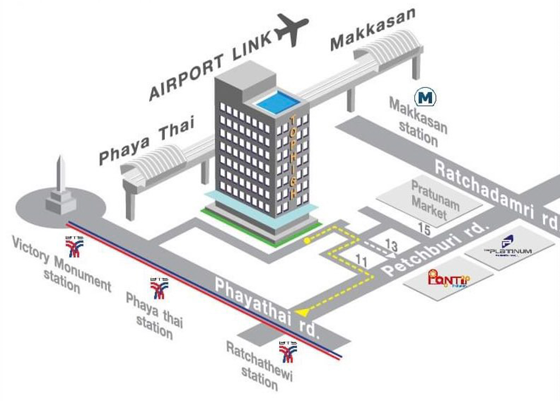 Top High Airport Link Hotel